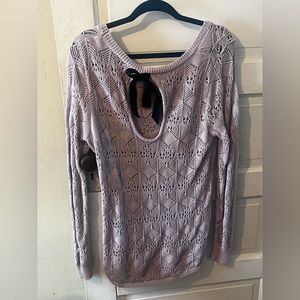 Light purple sparkle sweater